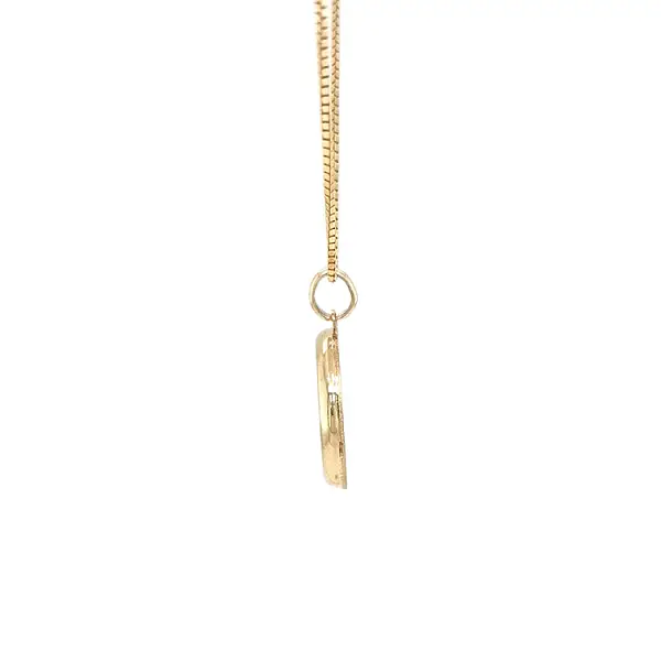 Золотая подвеска