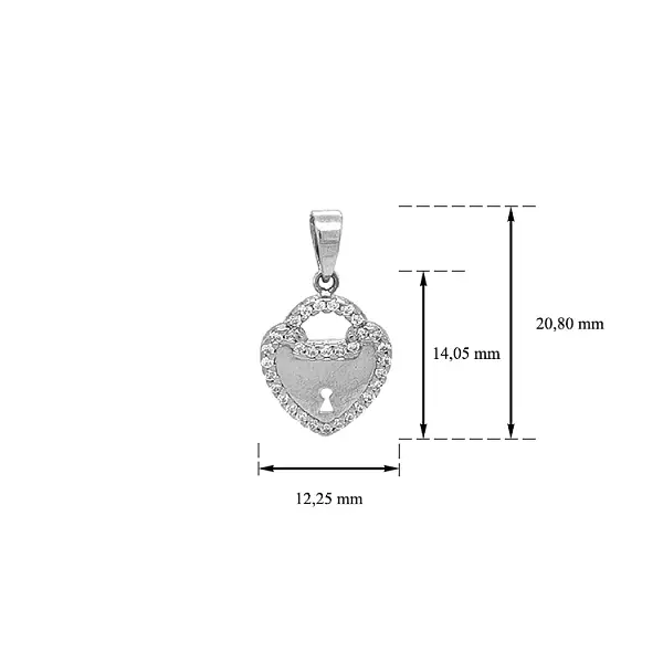 Золотой подвесной замок