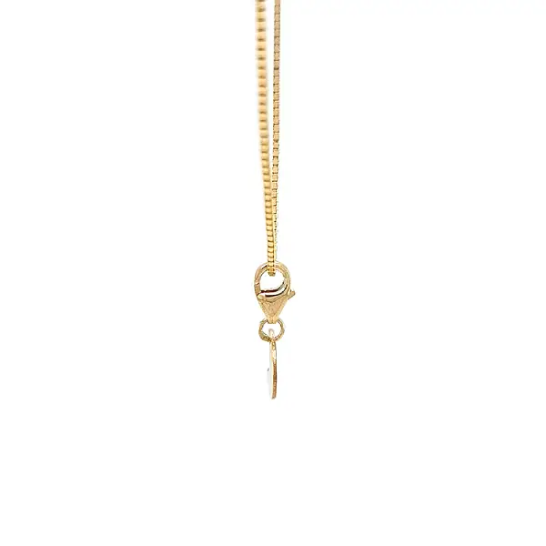 Золотая подвеска для браслета Полумесяц