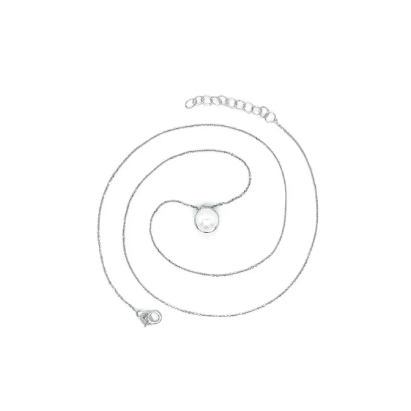 Ожерелье с белой жемчужиной