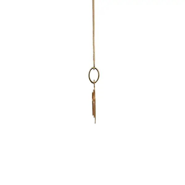 Подвеска в виде золотого креста