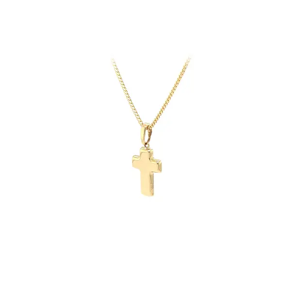 Подвеска в виде золотого креста