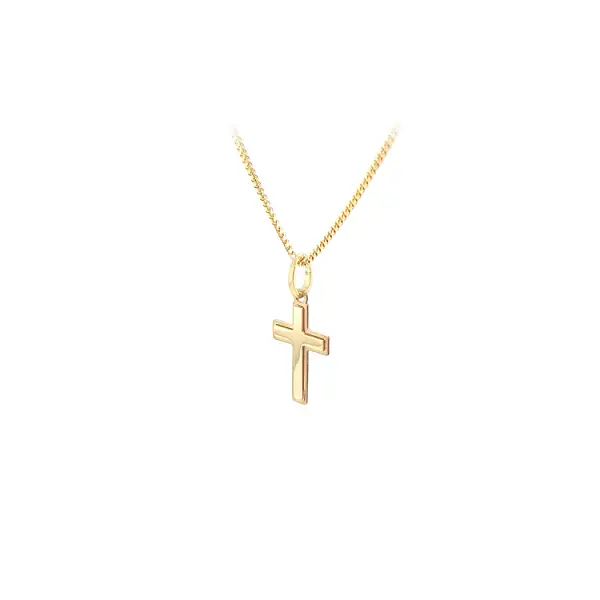 Подвеска в виде золотого креста