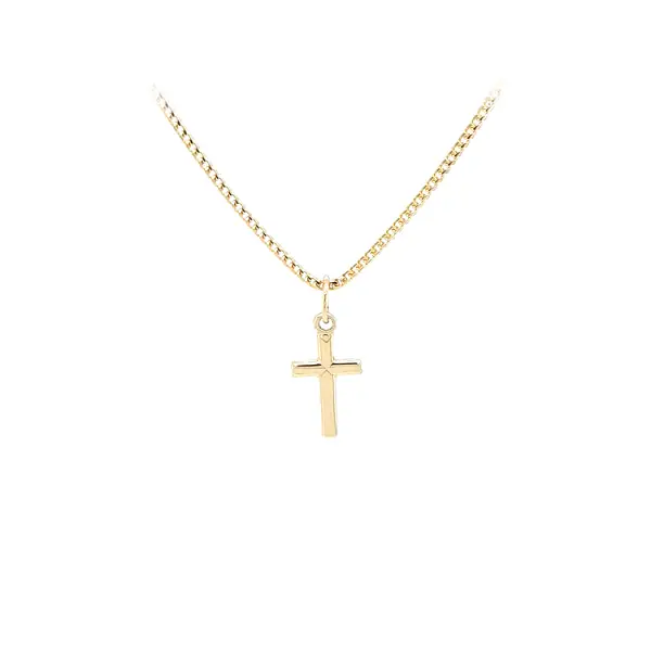 Подвеска в виде золотого креста