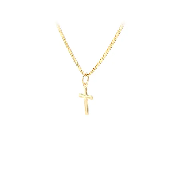 Подвеска в виде золотого креста