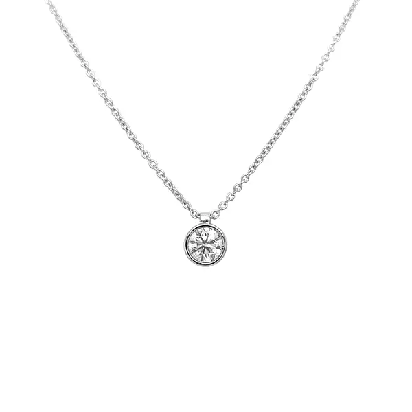 Золотая подвеска с бриллиантами