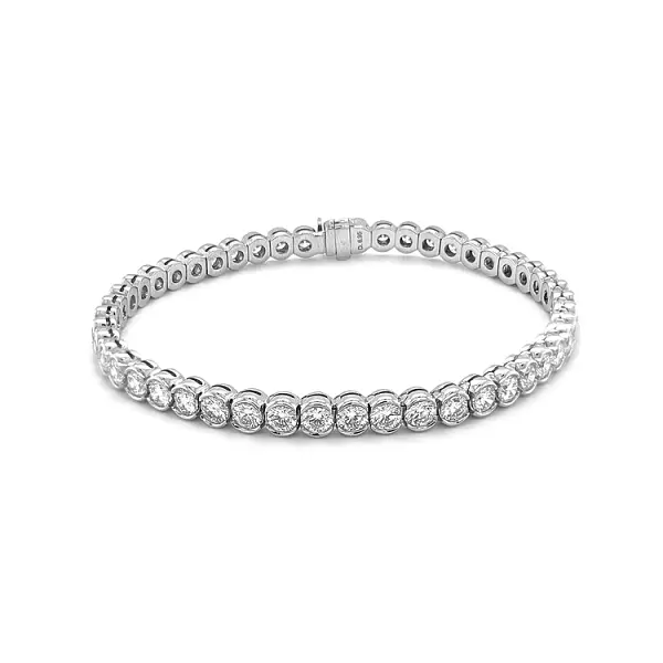 Золотой браслет с бриллиантами