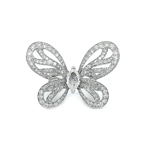 Золотое кольцо с бриллиантами