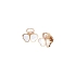 Золотые серьги Chopard Happy Hearts 83A083-5301