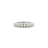 Кольцо Eternity из белого золота 18 к с бриллиантами 1,04 ct