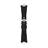 Чёрный кожаный ремешок Tissot для PRX 35 мм T852.049.990