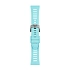 Ice blue силиконовый ремешок Tissot 21 мм XS T852.049.329