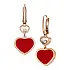 Золотые серьги Chopard Happy Hearts 837482-5810