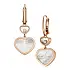 Золотые серьги Chopard Happy Hearts 837482-5310