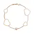 Золотой браслет Chopard Happy Hearts 857482-5001