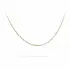 Тонкая золотая цепочка с якорным плетением