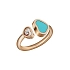 Золотое кольцо Chopard Happy Hearts 829482-5410