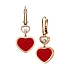 Золотые серьги Chopard Happy Hearts 837482-5810