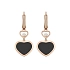 Золотые серьги Chopard Happy Hearts 837482-5210