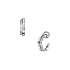 Золотые серьги Chopard Ice Cube 837008-1001