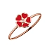 Золотой браслет Chopard Happy Hearts Flowers 85A085-5803