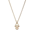 Золотой кулон Chopard Happy Diamonds 797864-5001
