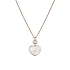 Золотой кулон Chopard Счастливые сердца 79A075-5301