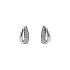 Серьги 'Сияние' - белое золото, украшенное мелкими цирконами
