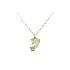 Золотой кулон с дельфином