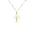 Золотой крест с Иисусом Христом