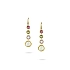 Золотые серьги с полудрагоценными камнями Marco Bicego Jaipur
