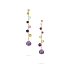 Золотые серьги с полудрагоценными камнями Marco Bicego Paradise