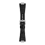 Чёрный кожаный ремешок Tissot для PRX 42 мм T852.049.415
