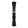Чёрный резиновый ремешок Tissot для PRX 40 мм T852.048.462
