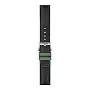 Зелёно-чёрный ремешок Tissot 22 мм T852.046.787