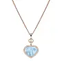 Золотой кулон Chopard Счастливые сердца 79A074-5340