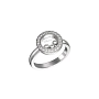 Золотое кольцо Chopard Happy Diamonds 82A018-1211