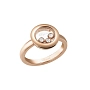 Золотое кольцо Chopard Happy Diamonds 82A018-5111