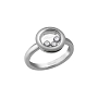 Золотое кольцо Chopard Happy Diamonds 82A018-1110