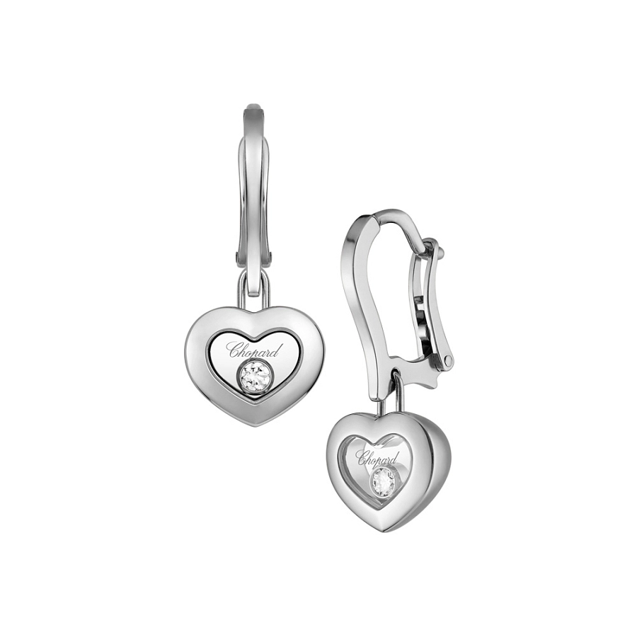 Золотые серьги Chopard Happy Diamonds 83A054-1301