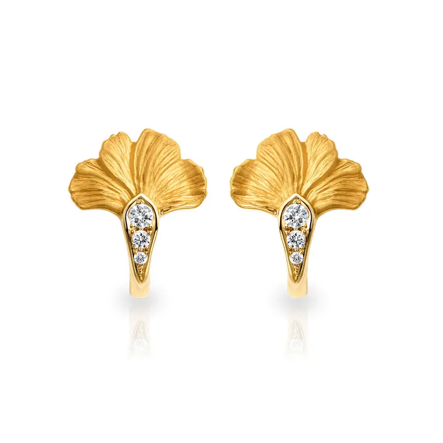 Серьги Sautoir Ginkgo Mini