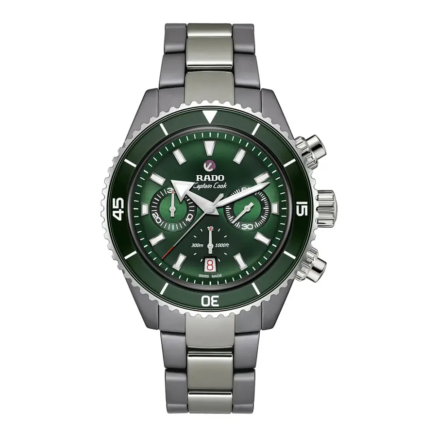 Rado Captain Cook Высокотехнологичный керамический автоматический хронограф R32189313