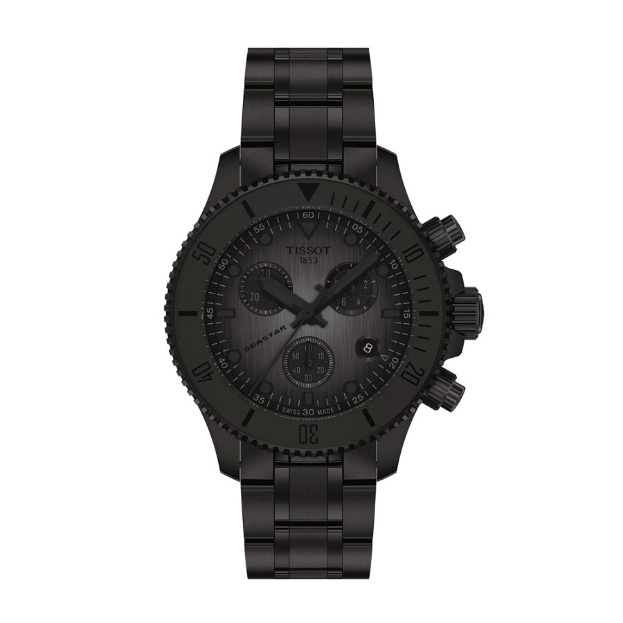 Tissot Seastar 1000 Кварцевый хронограф 38 мм T120.217.33.061.00