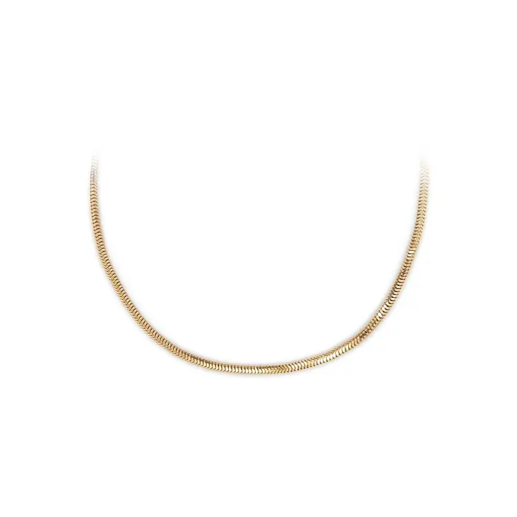 Золотая цепочка «Змейка»