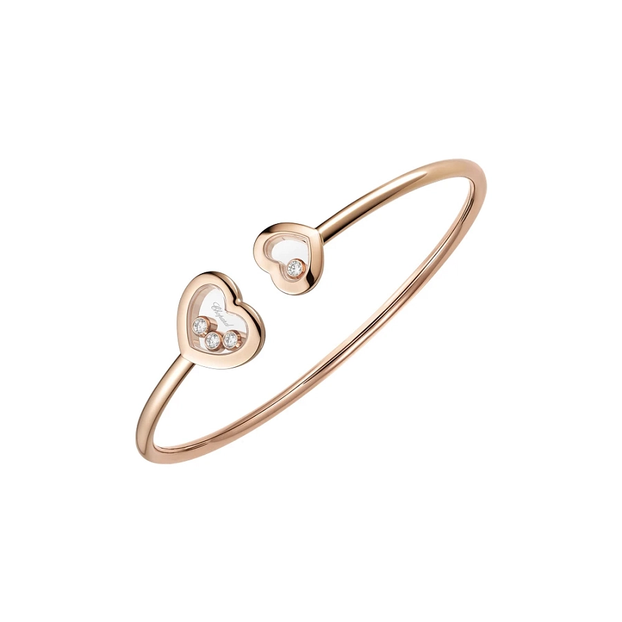 Золотой браслет Chopard Happy Diamonds 85A614-5001