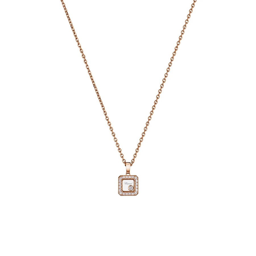 Золотой подвес Chopard Happy Diamonds 79A114-5201