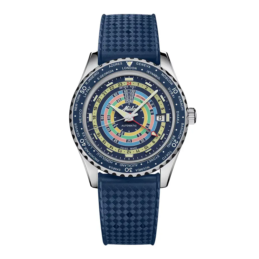 Mido Ocean Star Decompression Worldtimer M026.829.17.041.00