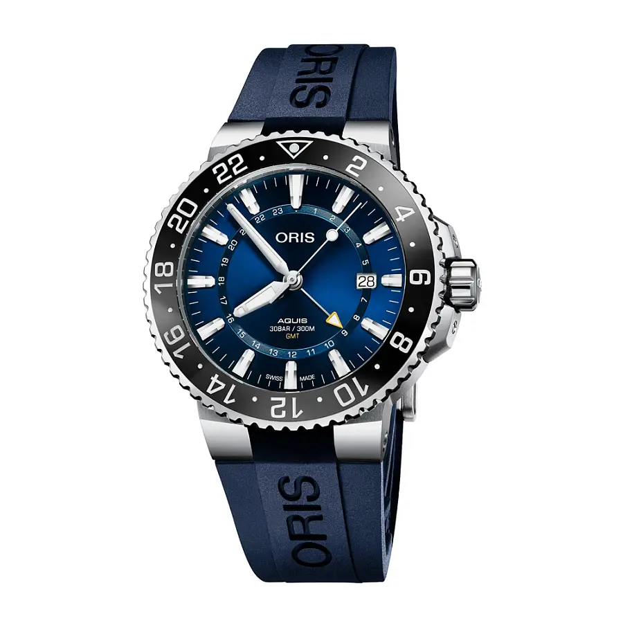 Oris Aquis GMT Date 01 798 7754 4135-07 4 24 65EB
