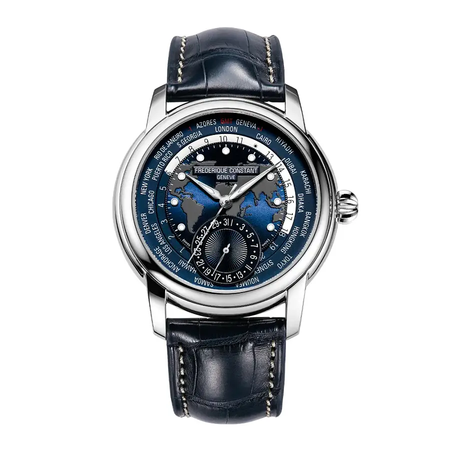 Frederique Constant Worldtimer Manufature FC-718NWM4H6