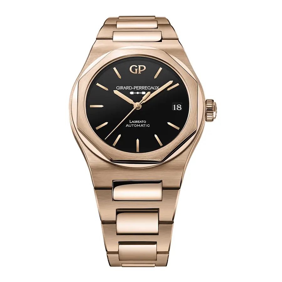 Girard Perregaux Laureato 42 мм 81010-52-3118-1CM
